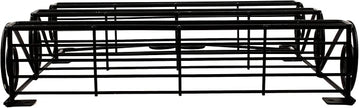Spectrum Diversified Scroll Wall-Mounted Traditional Spice Rack Organizer for Cabinet & Kitchen, 3-Tier, Beauty & Nail Polish, 43710