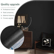 Dimoon 118''x23.6'' Peel and Stick Wallpaper Black Contact Paper for New Environmentally Friendly Materials Thickening Upgrade Embossed Renter Friendly Wall Paper Modern Vinyl Wrap Countertop Bedroom