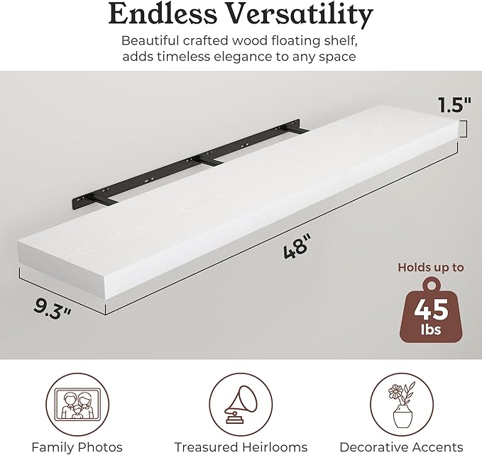Floating Shelves for Wall, 9.3