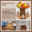 Wood Contact Paper with Tools, Peel and Stick Wallpaper Thicken for Countertops, Vintage Wood Grain Wallpaper Waterproof, Natural Wood Brown Self-Adhesive Removable Vinyl Film 15.7 in X 393 in