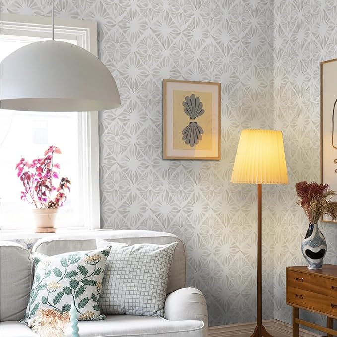 Geometric Peel and Stick Wallpaper Boho 197 