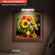 2 PACK Picture Light for Painting Battery with Remote on Wall in Bedroom Living Room, 3Lighting for Wall Art Pictures Posters,Dimmable Timer Set Display Accent Light for Frame Dart Gallery Portrait