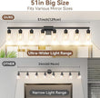 8-Light Bathroom Light Fixtures, 51