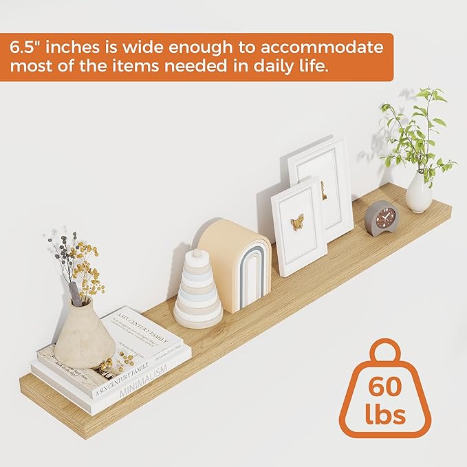 Fun Memories Floating Shelves for Wall, 40