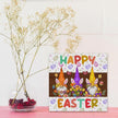 Easter Decorations Indoor Easter Party Gnomes Decorations Farmhouse Easter Gnomes Sign for Home Room Badroom Bathroom Office Table Mantle Desk Decor