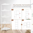 5 Tier Corner Shelf Stand, 44.1