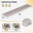 48 Inch Floating Shelves, 9.3