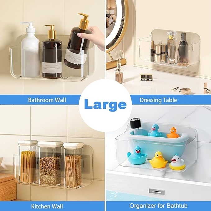 Diesisa Acrylic Wall Mount Organizer - 5.1