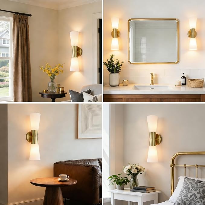 Bathroom Wall Sconce, Modern Indoor Vanity Light Fixtures 17