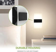 ASD LED Indoor Wall Mount Light Fixture - 8 Inch 10W Modern Interior Matte Black Dimmable Wall Sconce Light - ETL 2700K-5000K Adjustable - Hallway, Bedroom LED Wall Lights