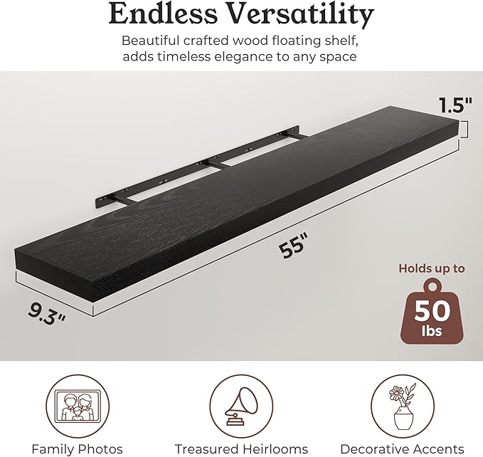 Floating Shelves for Wall, 9.3