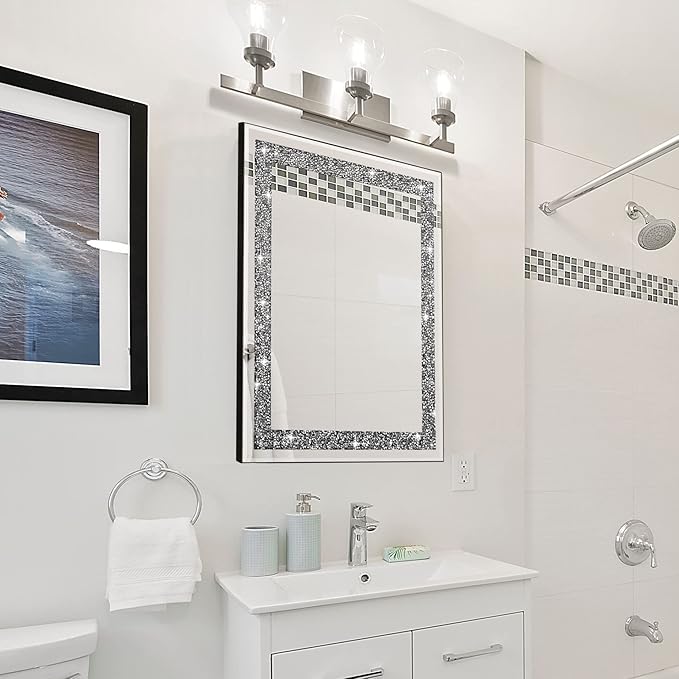 Ruomeng Rectangular Wall Mirror, 16