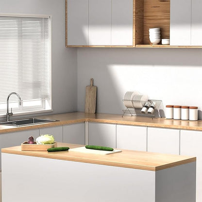 White Contact Paper Solid White Peel and Stick Wallpaper 17.3"x300" Matte Self Adhesive Waterproof Vinyl Roll for Bathroom Kitchen Backsplash Cabinets Shelf Liners Drawers