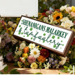 Shenanigans Malarkey & Tomfoolery Sign, Funny St Patricks Day Sign, Lucky Clover Decor Art, St. Patrick's Day Themed Decor for Home Office Party Cafe Shop Coffee Bar Club, 9.5x3.1x1 inches