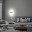 KICAAO Wall Sconces Set of Two, Modern Wall Sconce Plug in 10W 6000K Cool White Acrylic Wall Lights with 6FT/180cm Plug in Cord and On/Off Switch on The Cord