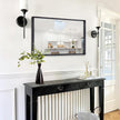 AAZZKANG Black Framed Mirror Large 26