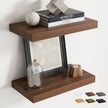 16 Inch Floating Shelves for Wall Set of 2, 8