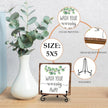 Bathroom Decor, Wash Your Worries Away Wooden Sign With Stand, Funny Bathroom Laundry Room Decor, Restroom Guest Washroom Decoration, Funny Toilet Washroom Plaque Sign Decor, Gifts for Family Friend