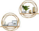 Oakrain Small Floating Shelves Set of 2, 11