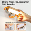 Wood Wall Sconces Battery Operated, Rechargeable Wall Lights Battery Operated, Stick On Wall Mounted lamp Bedside Reading for Bedroom, Stepless Dimmable Wall Lamps for Living Room