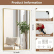 Gold Bathroom Mirror, 30