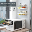 Magnetic Spice Rack Single Tier Refrigerator spice organizer Shelf, Easy to Install The Side of the Refrigerator