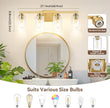 4-Light Bathroom Light Fixtures, 27
