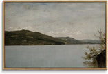 InSimSea Framed Canvas Wall Art Vintage Decor, Classical Landscape Paintings Artwork, Large Prints, Vintage Nature Decor, Retro Wall Decoration for Bedroom Living Room Bathroom, 16