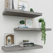 Floating Shelves for Wall Set of 3, 16