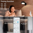 4 Pack Wireless Picture Lights for Wall, Magnetic Black Rechargeable Picture Light Battery Operated with Remote 3 Lighting Modes Painting Light for Art Display, Battery Wall Lights for Photo Gallery
