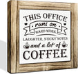 Easy Vibe Office Decor - Inspirational Wooden Box Sign, 5.9 * 5.9 inches