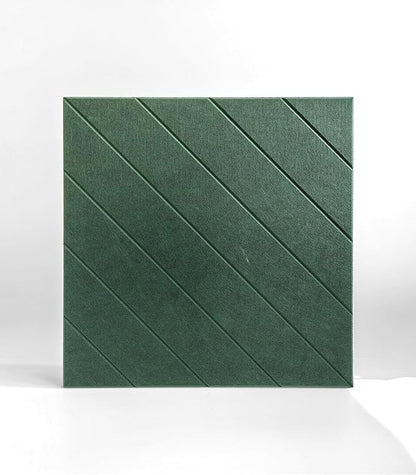 21.65" Large Square Acoustic Panels 4-Pack - Sound Absorbing Wall Panels, Noise Reducing Soundproof Decorative Felt Tiles for Home Office, Studio, Living Room -Aurora Green