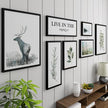 LaCheery Black Wood Mirror Frame Border Peel and Stick Mirror Border Tape Black Wallpaper Borders for Bathroom Mirrors Borders Sticker Waterproof Removable Bulletin Board Wall Paper Trim Decor 3