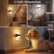 L LOHAS LED Night Lights Plug into Wall with 3CCT Adjustable (3000K/4000K/5000K), 3 Level Dimmable Night Light, 1W Low Power Nightlight with Auto On/Off Sensor, 2 Pack