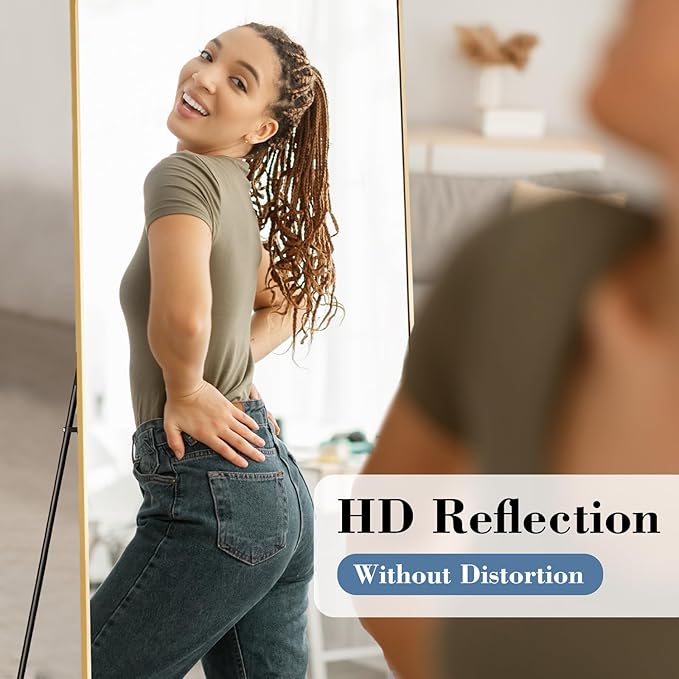 DUMOS Full Length Mirror with Stand, 68