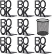 4 Pair Book Ends, Bookends, Book Ends for Shelves, Bookends for Shelves, Bookend