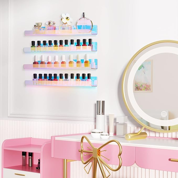 upsimples Acrylic Shelves for Wall Decor, 15