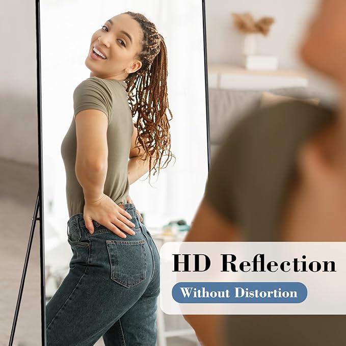 DUMOS Full Length Mirror with Stand, 68