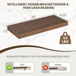 24 Inch Floating Shelves, 24