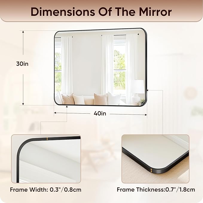 Antok Wall Mirror, 30