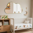 POZINO Gold Irregular Mirror, 33.5