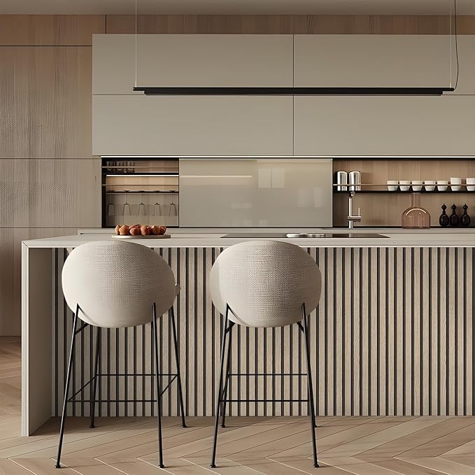 Wallpaper Peel and Stick Wood Grating Stripe Self-Adhesive Wallpaper Faux Wood Contact Paper Wood Slats Self Adhesive Wall Paper PVC Vinyl Film Removable Waterproof 17.3