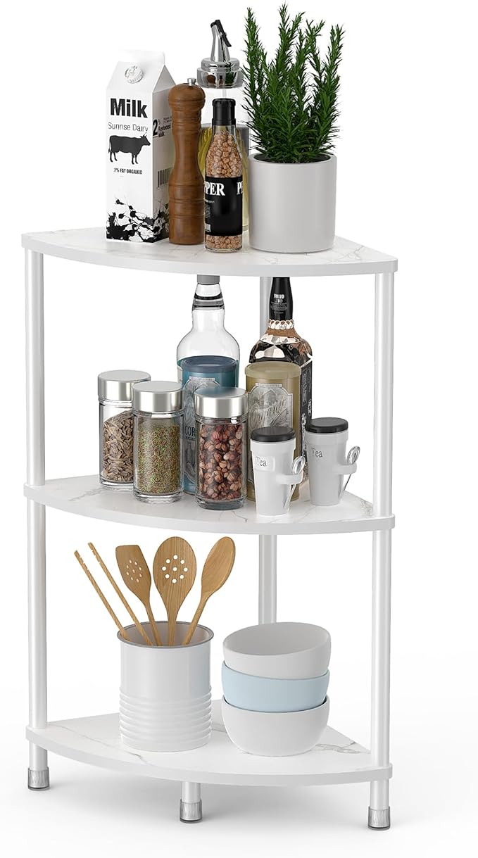3 Tier Corner Shelf Stand, 23.2