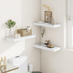 Vivelove 24/36/48/16 Inch Floating Shelves for Wall, 12 Deep Shelves for Room Wall Mounted, 2