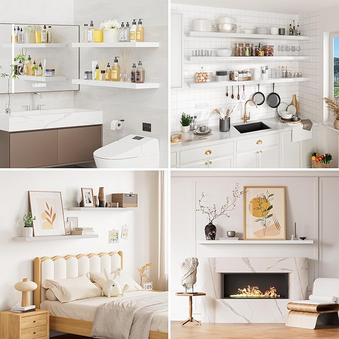 Heimlove Floating Shelves for Wall 36 Inches Long,9.3