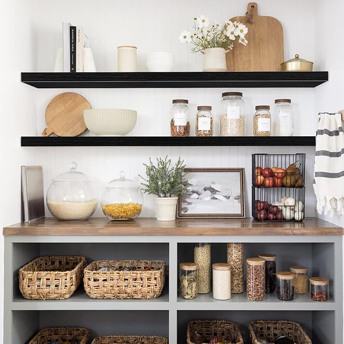 QEEIG Floating Shelves for Wall 47.2