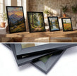 Hoikwo Multi Pack Set of Black Picture Frames, Six 4x6 Six 5x7 Four 8x10 Two 11x14 for Home Wall Display