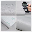 wishFIRE Gray Textured Peel and Stick Wallpaper 15.7
