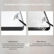 LOAAO 60X30 Inch Black Metal Framed Bathroom Mirror for Wall, Matte Black Bathroom Vanity Mirror Farmhouse, Large Rounded Rectangle Mirror, Anti-Rust, Tempered Glass, Hangs Horizontally or Vertically