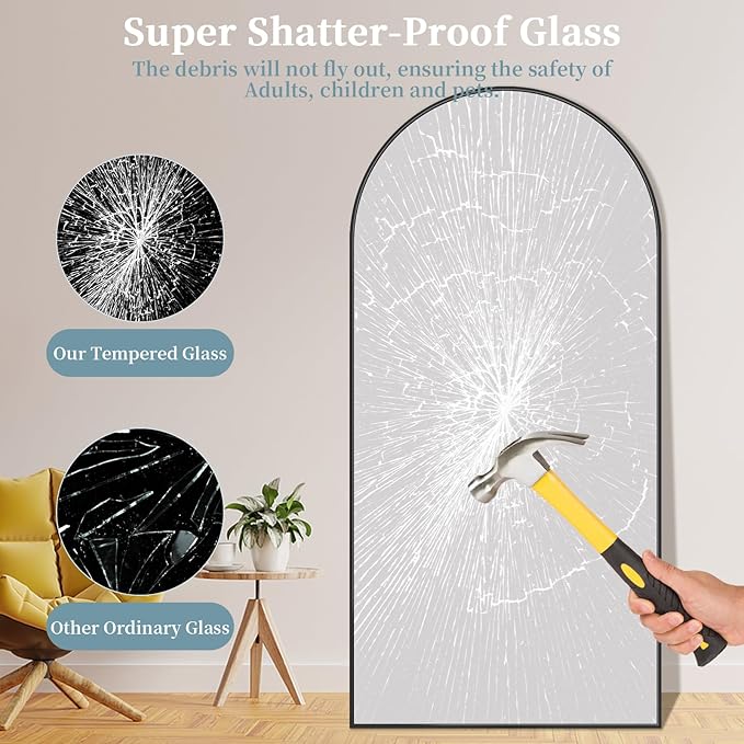 Full Length Mirror with Stand, 82